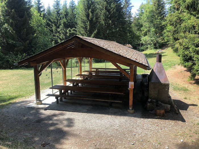 Abris couvert La Boucielle Ayent